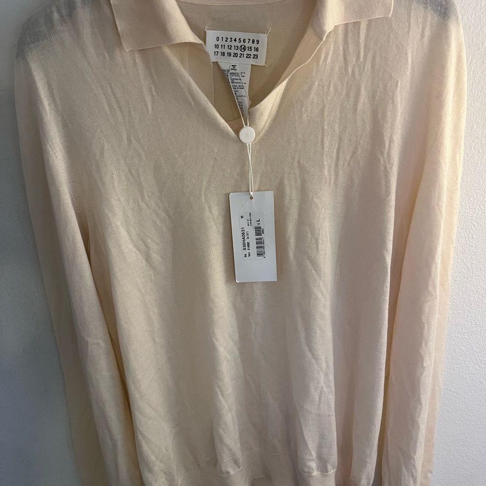 Margiela Men’s cashmere sweater